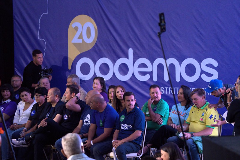 Candidatos a deputado distrital do Podemos-DF avançam em nova pesquisa para a CLDF